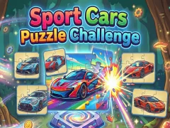 Spil Sport Cars Puzzle Challenge online