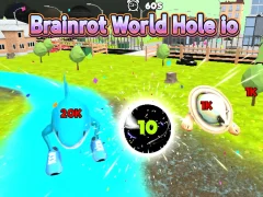 Spil Brainrot World Hole io online