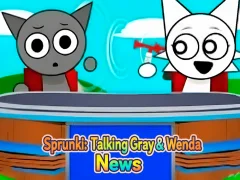 Spil Sprunki: Talking Grey og Wenda News online