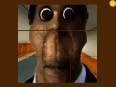 Spil Obunga Nextbots glidende puslespil online