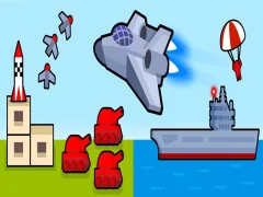 Spil Bomberplan: 2D Air Strike online