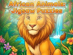 Spil Afrikanske dyr: Jigsaw Puslespil online