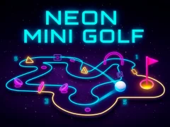 Spil Neon minigolf online