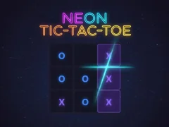 Spil Neon Tic-Tac-Toe online