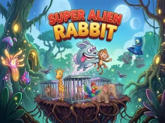 Spil Super Alien Rabbit online