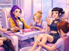 Spil K Pop Demon Hunters Nail Studio online