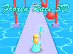 Spil Frozen Race 3D online