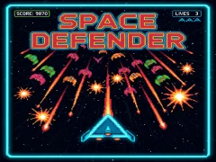 Spil Space Defender online