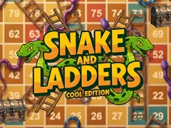 Spil Snake and Ladders Cool Edition online