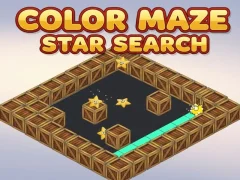 Spil Color Maze Star Search online