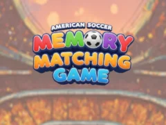 Spil American Soccer Memory Matching Game online