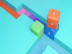 Spil Maze Cube 2048 online
