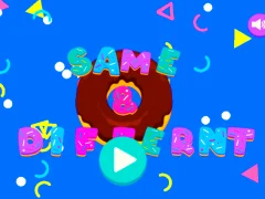 Spil Samme og forskellige donut online Spil Samme og forskellige donut online