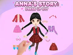 Spil Annas historie: Dress Up DIY online