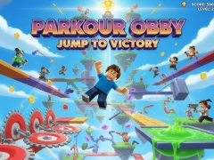 Spil Parkour Obby Spring til sejr online