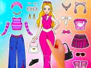 Spil Papirdukke dagbog: klæd dig op DIY online