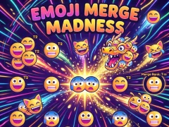 Spil Emoji Merge Madness online