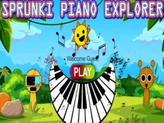 Spil Sprunki Piano Explorer online