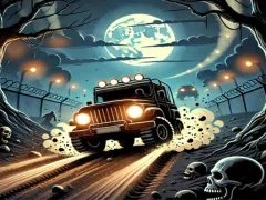 Spil Racing bil ødelægger zombie online