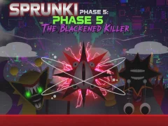Spil Sprunki Phase 5: The Blackened Killer online
