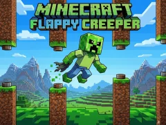 Spil Minecraft Flappy Creeper online
