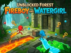 Spil Ublokeret Forest Fireboy og Watergirl online
