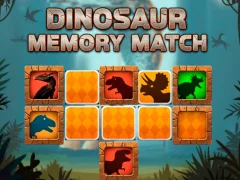 Spil Dinosaur Memory Match online