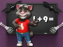 Spil Halloween Tom Math Challenge online Spil Halloween Tom Math Challenge online
