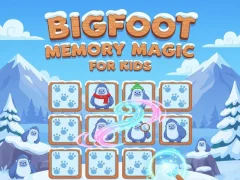 Spil Bigfoot Memory Magic til børn online
