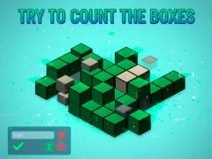 Spil Prøv at tælle kasserne online