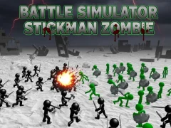 Spil Battle Simulator Stickman Zombie online