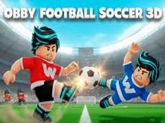 Spil Obby fodbold fodbold 3D online