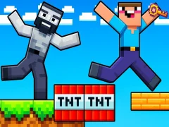 Spil Noob: Parkour-tricks online Spil Noob: Parkour-tricks online