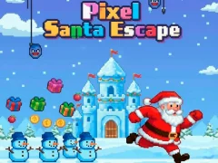 Spil Pixel Santa Escape online