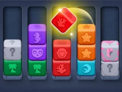 Spil Sort farveblok online Spil Sort farveblok online