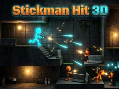Spil Stickman Hit 3D online