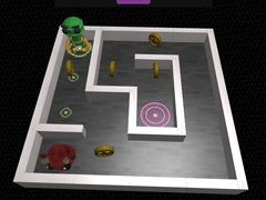 Spil 3D Labyrint og Robot online