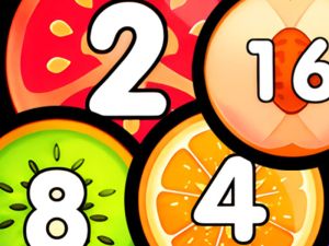 Spil Merge kugler shooter 2048 Tilslut frugter online