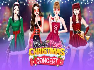 Spil Sort lyserød julekoncert online