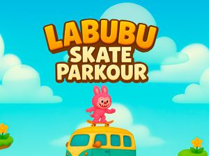 Spil Labubu Skate Parkour online