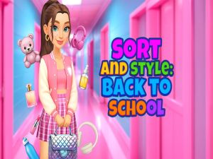 Spil Sorter og stil: Tilbage til skolen online