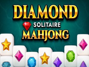 Spil Diamond Solitaire Mahjong online