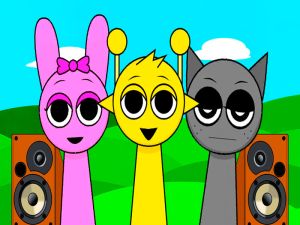 Spil Sprunki Monster Music Beats online
