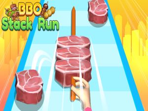 Spil BBQ Stack Run online