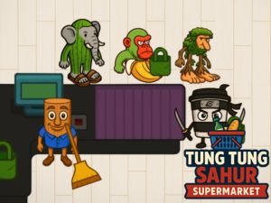 Spil Tung Tung Sahur supermarked online