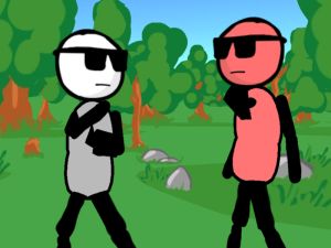 Spil Stickman Gun- Mindre kampe online
