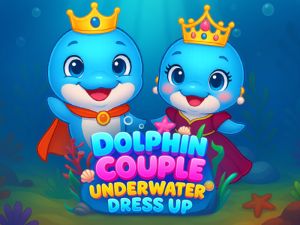 Spil Dolphin-par Underwater Dress Up online