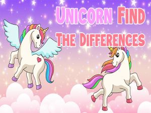 Spil Unicorn finder forskellene online