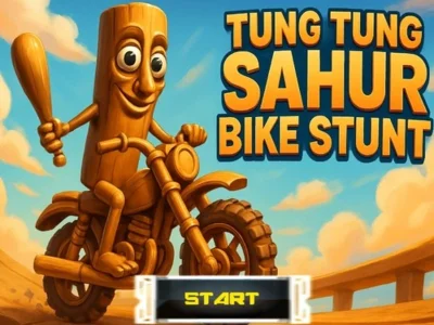 Spil Tung Tung Sahur cykelstunt online