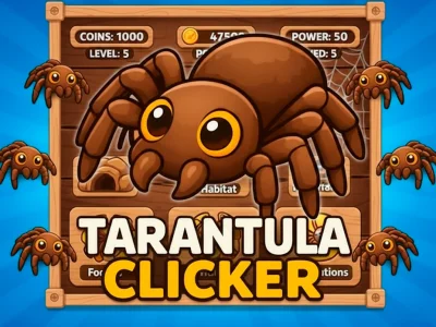 Spil Tarantula Clicker online